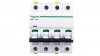Wyłącznik nadprądowy 4P C 63A 6kA AC iC60N-C63-4 Acti9 A9F04463